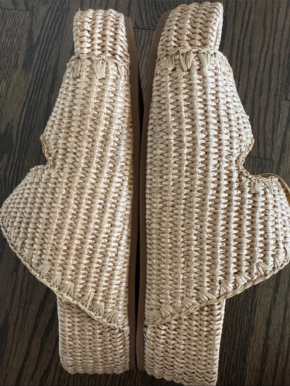 Loeffler Randall Theo 40MM Cotton-Blend Platform Sandals 6.5 - Picture 11 of 15